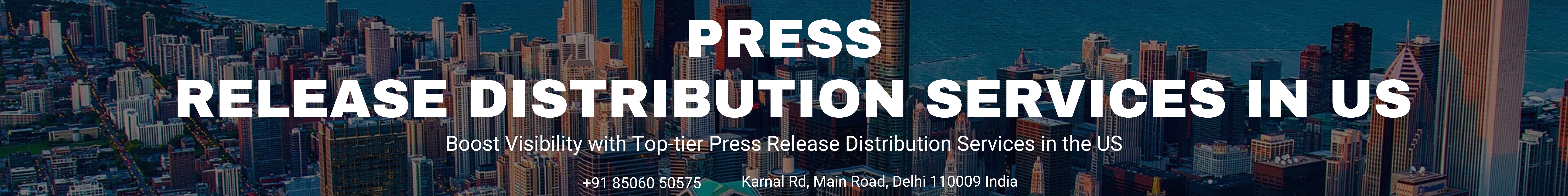 Press Release Distribution Services in US